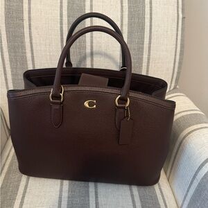 NWT Authentic COACH Legacy Carryall 35 in maple color